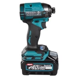 Kép 6/15 - Makita TD002GD202 akkus ütvecsavarbehajtó 40Vmax XGT Li-Ion, 1/4&quot;, 2x2.0Ah
