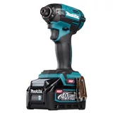 Kép 8/15 - Makita TD002GD202 akkus ütvecsavarbehajtó 40Vmax XGT Li-Ion, 1/4&quot;, 2x2.0Ah