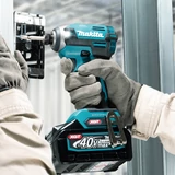 Kép 14/15 - Makita TD003GZ akkus ütvecsavarbehajtó 40Vmax XGT Li-Ion, 1/4&quot; (akku és töltő nélkül)