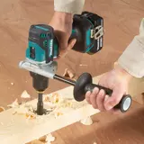 Kép 6/7 - Makita DLX2430 akkus kombinált gépszett kofferban, 18V (2db 5Ah akkuval és töltővel)