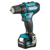Kép 2/4 - Makita DF333D akkus fúró-csavarozó, 12V, 10mm, kofferban (2db 4Ah akkuval és töltővel)