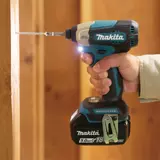 Kép 11/11 - Makita DLX2423 akkus kombinált gépszett kofferban, 18V (2db 2Ah akkuval és töltővel)