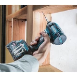 Kép 12/12 - Makita TD001G akkus ütvecsavarozó, 40V, 220Nm, 1/4", kofferban (2db 4Ah akkuval és töltővel)