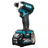Kép 5/12 - Makita TD001G akkus ütvecsavarozó, 40V, 220Nm, 1/4", kofferban (2db 4Ah akkuval és töltővel)