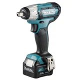 Kép 2/2 - Makita TW141D akkus ütvecsavarozó, 12V (2db 4Ah akkuval és töltővel)