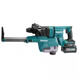 Kép 1/2 - Makita HR007G akkus fúró-vésőkalapács, SDS-Plus, DX15, 40V, 3J (2db 4Ah akkuval és töltővel)