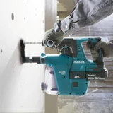 Kép 4/5 - Makita DHR243 akkus fúró-vésőkalapács porelszívóval, 18V, SDS-Plus, kofferban (2db 5Ah akkuval és töltővel)