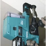 Kép 5/5 - Makita DHR243 akkus fúró-vésőkalapács porelszívóval, 18V, SDS-Plus, kofferban (2db 5Ah akkuval és töltővel)