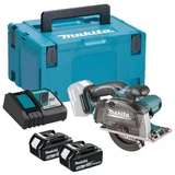 Kép 1/7 - Makita DCS553 akkus fémdaraboló, 18V, 150mm, kofferban (2db 5Ah akkuval és töltővel)