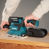 Kép 9/9 - Makita DBO382Z akkus rezgőcsiszoló, 18V LXT Li-Ion, 200W, 93x185mm (akku és töltő nélkül)