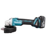 Kép 15/23 - Makita DGA506RTJ akkus sarokcsiszoló, 18V LXT ® Li-ion, 2x5.0Ah, 125mm