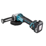 Kép 6/23 - Makita DGA506RTJ akkus sarokcsiszoló, 18V LXT ® Li-ion, 2x5.0Ah, 125mm