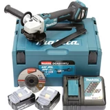 Kép 1/2 -  Makita DGA511 akkus sarokcsiszoló, 18V, 125mm, kofferban (2db 5Ah akkuval és töltővel)