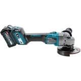 Kép 8/12 - Makita GA026G akkus sarokcsiszoló kofferben, 40V, 125mm, (2x4Ah akku és töltő)