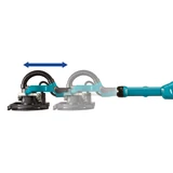 Kép 3/7 - Makita DSL800 akkus falcsiszoló, 225mm, 18V (akku és töltő nélkül)