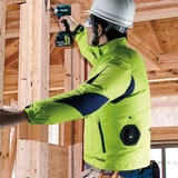 Kép 2/2 - Makita DFJ212 CXT/LXT akkus hűthető kabát, 10.8-18V, sárga, M (akku és töltő nélkül)