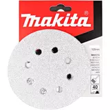 Kép 2/2 - Makita excenterpapír tépőz. fehér 125mm K60 10db