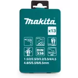 Kép 3/3 - Makita HSS-R fémfúrókészlet 1-6.5mm, 13db