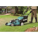 Kép 4/5 - Makita DLM539 akkus fűnyíró, önjáró, 2x18V, 53cm (4db 6Ah akkuval és töltővel)
