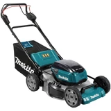 Kép 2/2 - Makita DLM532 akkus fűnyíró, önjáró, 2x18V, 53cm (4db 6Ah akkuval és töltővel)