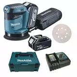 Kép 1/2 - Makita DBO180RTJ 18V Li-Ion excentercsiszoló 2x5,0ah