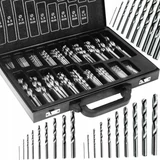 Kép 2/5 - Mar-Pol csigafúrószár készlet, 1-10mm, HSS, 170db