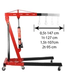 Kép 3/5 - Mar-Pol motorkiemelő zsiráf, 2T, 95-147cm