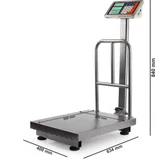 Kép 5/8 - Mar-Pol digitális raktármérleg, 300kg, 40x50cm