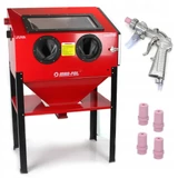 Kép 1/5 - Mar-Pol homokfúvó kabin, 1/4&quot;, 2.75–5,5 bar, 220L