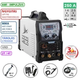 Kép 2/2 - Mastroweld Mastro TIG-250 AC/DC hegesztő inverter, 8.6kVA