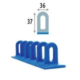 Kép 2/3 - Mastroweld lapos multipad, kék, 6x36x156mm, 3db