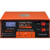 Kép 2/3 - Mastroweld MA-10 A inverteres akkutöltő, 12/24V, 25-200Ah