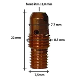 Kép 2/2 - Mastroweld patronház, SR26, 2mm