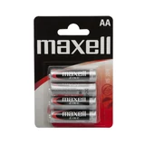 Kép 1/2 - Maxell cink ceruza elem, AA, 1.5V, 4db/bliszter