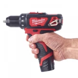 Kép 3/6 - Milwaukee M12 BDD-202C akkus fúró-csavarozó 2x2.0Ah akkuval és töltővel
