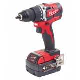 Kép 2/4 - Milwaukee M18 CBLDD-402C akkus fúró-csavarozó 2x4.0Ah akkuval és töltővel