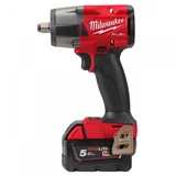 Kép 2/7 - Milwaukee M18 FMTIW2F12-502X akkus ütvecsavarozó, 1/2", 2 x5.0Ah akkuval és töltővel
