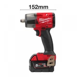 Kép 3/7 - Milwaukee M18 FMTIW2F12-502X akkus ütvecsavarozó, 1/2", 2 x5.0Ah akkuval és töltővel