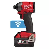 Kép 2/5 - Milwaukee M18 ONEID2-502X akkus ütvecsavarozó 1/4", 2x5.0Ah akkuval és töltővel