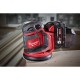 Kép 3/9 - Milwaukee M18 BOS125-0 akkus excentercsiszoló 125mm, 18V (akku és töltő nélkül)
