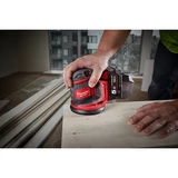 Kép 4/9 - Milwaukee M18 BOS125-0 akkus excentercsiszoló 125mm, 18V (akku és töltő nélkül)