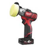Kép 2/2 - Milwaukee M12 BPS-421X akkus polírozó-csiszoló 1x2.0Ah+1x4.0Ah akkuval és töltővel