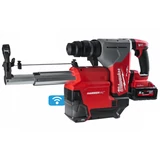 Kép 1/5 - Milwaukee M18 ONEFHXDEL-552C akkus SDS-plus fúró-vésőkalapács porelszívóval 2x5.5Ah akkuval és töltővel