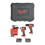 Kép 2/3 - Milwaukee M18 CBLPP2A-402C akkus gépszett 2x4.0Ah akkuval és töltővel
