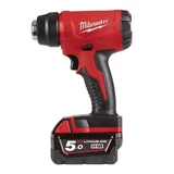 Kép 1/4 - Milwaukee M18 BHG-502C akkus hőlégfúvó, 2x5.0Ah akkuval és töltővel
