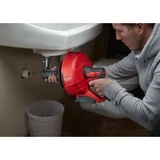 Kép 4/4 - Milwaukee M12BDC8 akkus lefolyócső tisztító 8mm kábellel, 12V, 2x2.0Ah akkuval és töltővel