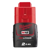 Kép 2/2 - Milwaukee M12 B2 RedLithium-Ion™ akkumulátor, 12V, 2.0Ah
