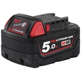 Kép 1/2 - Milwaukee M18 B5 RedLithium-Ion™ akkumulátor, 18V, 5.0Ah