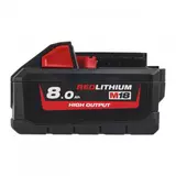 Kép 2/2 - Milwaukee M18 HB8 RedLithium-Ion akku, 18V, 8.0Ah