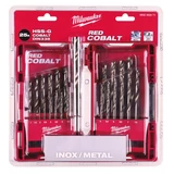 Kép 2/2 - Milwaukee Red Cobalt HSS-G Co fémfúró készlet, 1-13mm, 25 darabos